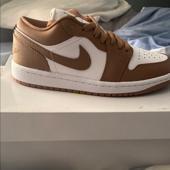 Nike Shoes - Nike Brown and White Sneakers